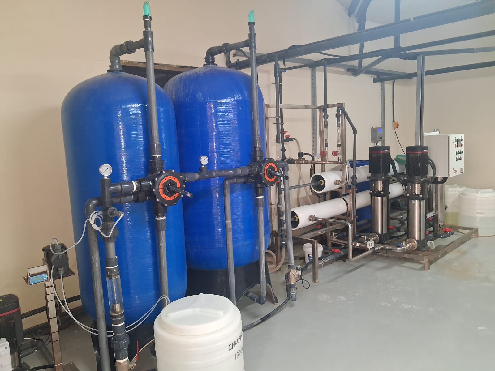 Reverse Osmosis water treatment system
