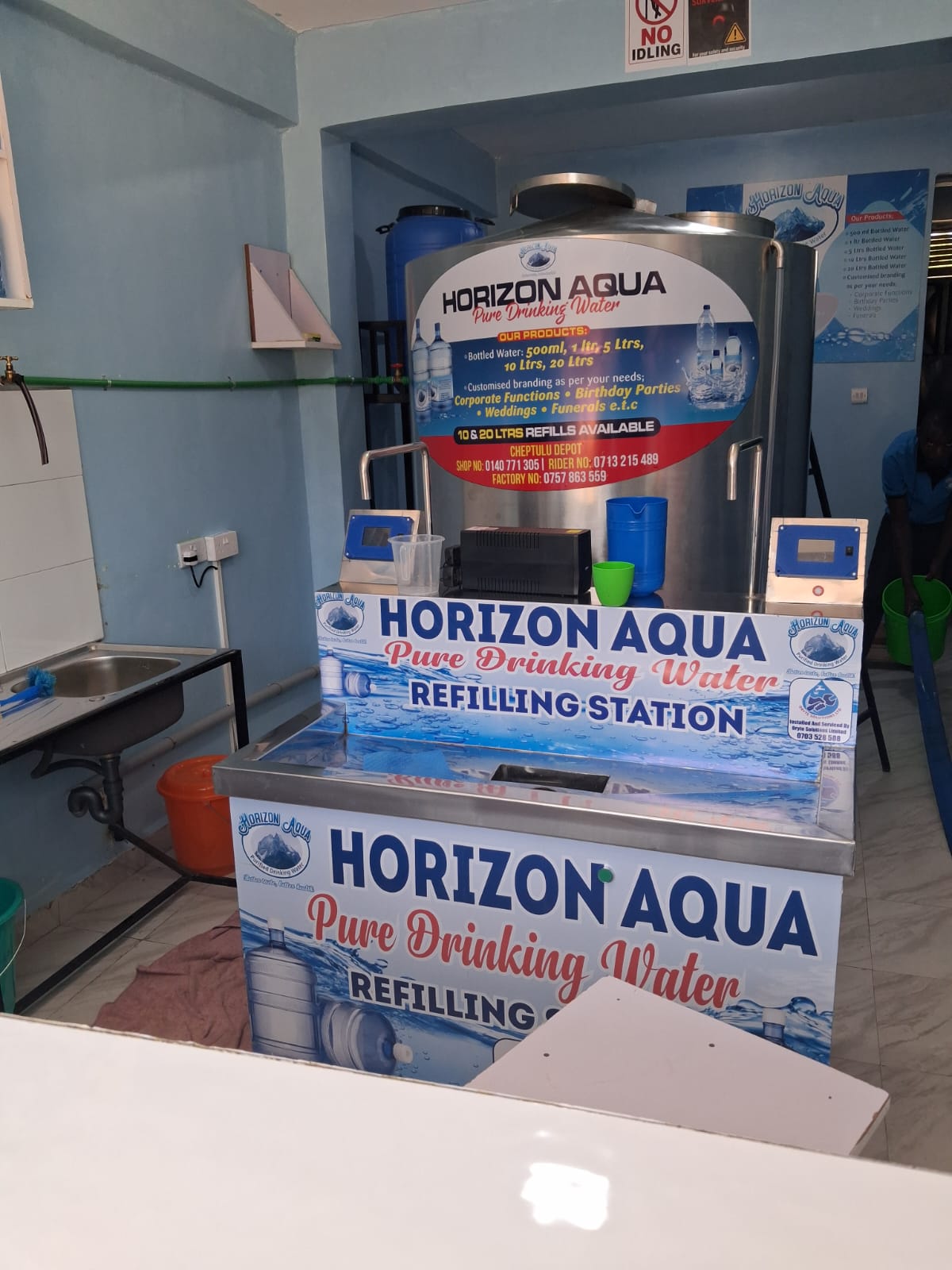 Water vending machine